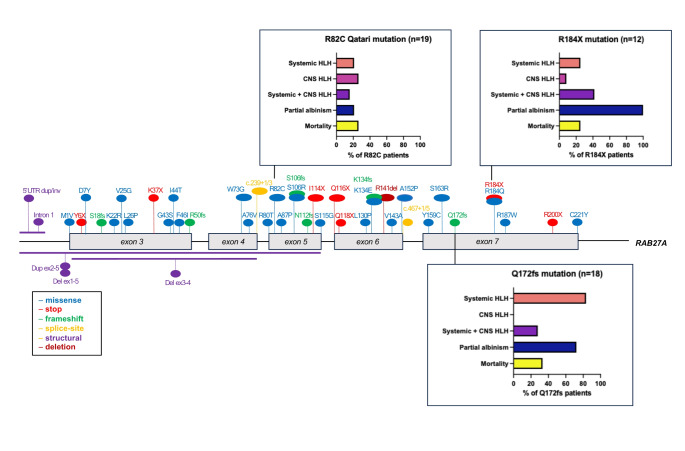 Griscelli Syndrome Type 2: Comprehensive Analysis of 149 New and Previously Described Patients with RAB27A Deficiency.