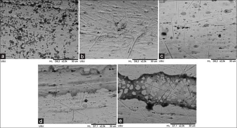 Changes in the corrosion rate and microstructure of nickel titanium wire in pandan leaves extract.