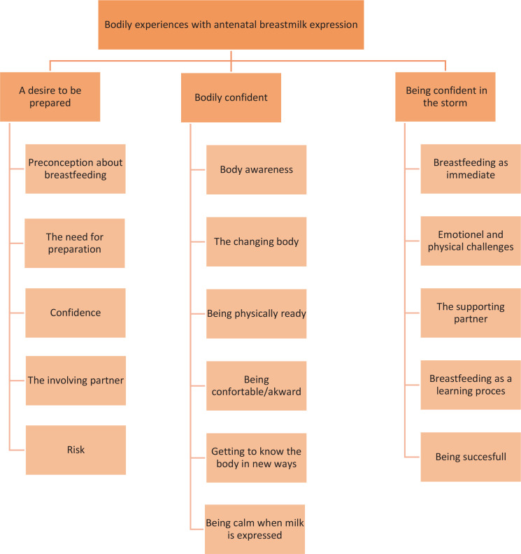 Women's bodily experience of antenatal breastmilk expression from 34 weeks of gestation: Qualitative results from the Express-MOM study.