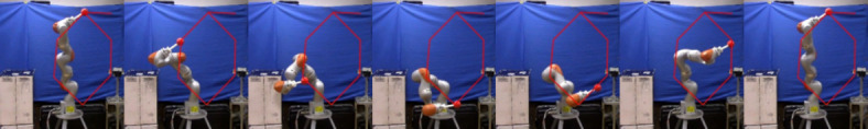 Real-time optimized inverse kinematics of redundant robots under inequality constraints.