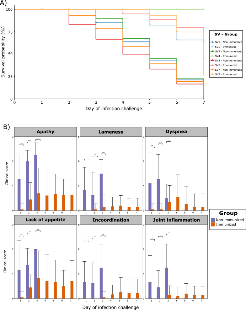 TbpB-based oral mucosal vaccine provides heterologous protection against Glässer's disease caused by different serovars of Spanish field isolates of Glaesserella parasuis.