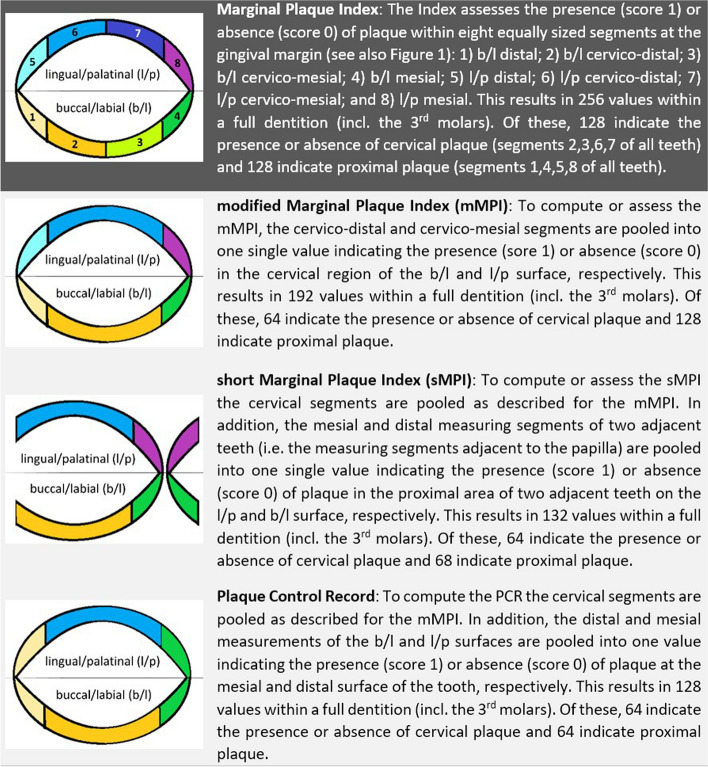 Making plaque assessment easier - a validation study of simplified versions of the Marginal Plaque Index.