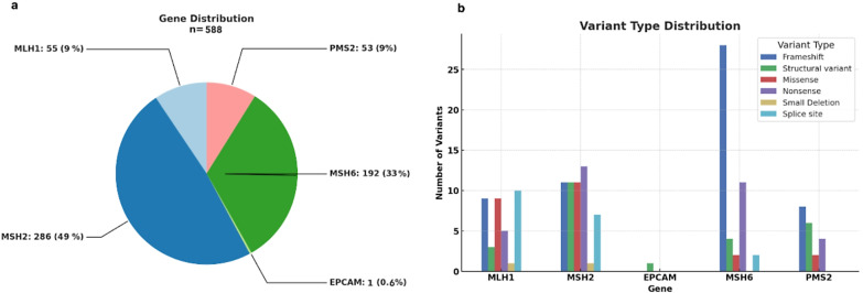 The genetic landscape of Lynch syndrome in the Israeli population.