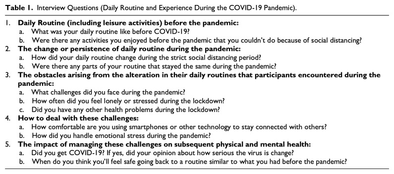 Understanding the Impact of COVID-19 Lockdowns on Older Adults' Routines and Well-being: 3 Case Reports.