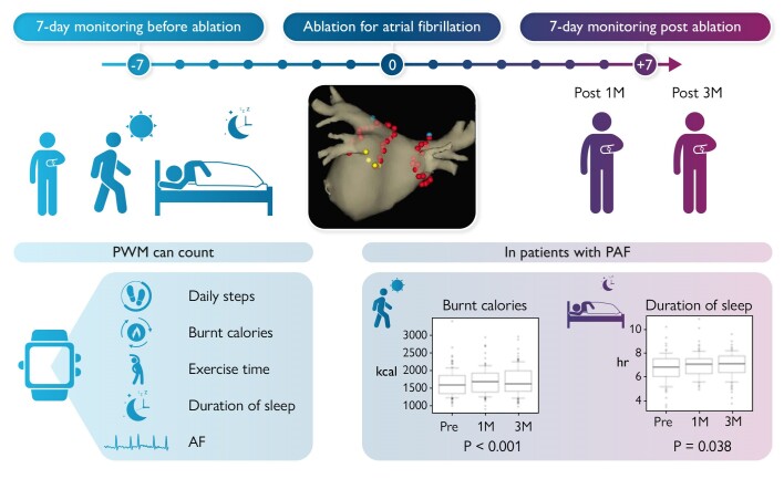 Wristwatch pulse wave monitoring: assessing daily activity post-catheter ablation for atrial fibrillation.