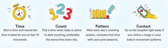 Standardizing Fetal Movement Monitoring using Count the Kicks.