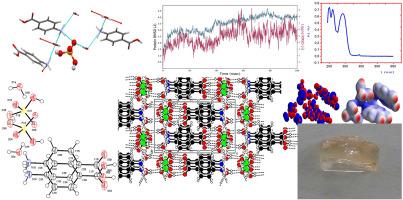 Morphology studies, optic proprieties, hirschfeld electrostatic potential mapping, docking molecular anti-inflammatory, and dynamic molecular approaches of hybrid phosphate