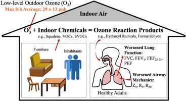 Indoor ozone reaction products: Contributors to the respiratory health effects associated with low-level outdoor ozone