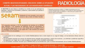 Comités multidisciplinares: encuesta sobre la situación actual y las necesidades de los radiólogos españoles