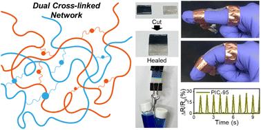 Tailoring dual cross-linked polymer-ionic liquid composites by blending co-crystallizable polymers for stretchable electronics†