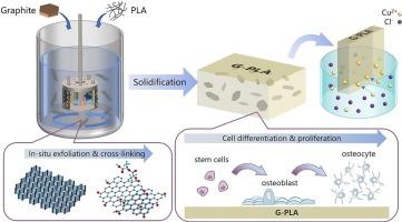 Processing and properties of graphene-reinforced polylactic acid nanocomposites for bioelectronic and tissue regenerative functions