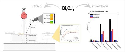 Ecofriendly multifunctional bismuth oxyiodides pigment and paint coatings: Photocatalytic and cooling functionalities