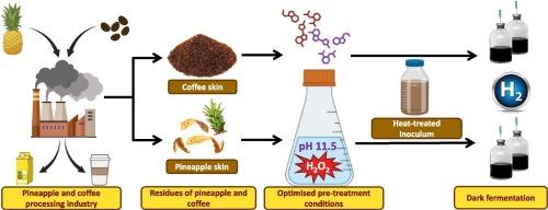 Efficient production of biohydrogen from African lignocellulosic residues