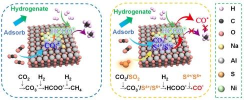 Mechanistic insights into SO2-induced deactivation of Ni-based materials for integrated CO2 capture and methanation