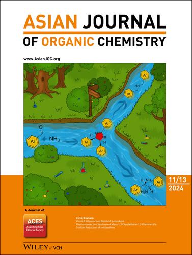 Cover Feature: Diastereoselective Synthesis of Meso-1,2-Diarylethane-1,2-Diamines Via Sodium Reduction of Imidazolines (Asian J. Org. Chem. 11/2024)