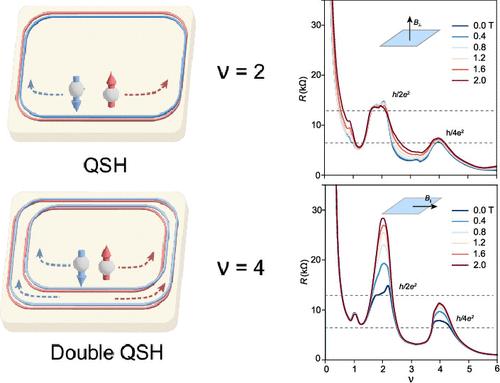 Double Quantum Spin Hall Phase in Moiré WSe2