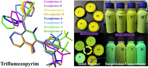 Study on Triflumezopyrim Solid Forms: Crystal Structure Analysis and Suspension Concentrate Application Insights