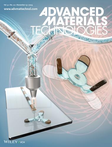 Dual-Material Aerosol Jet Printing of Magneto-Responsive Polymers with In-Process Tailorable Composition for Small-Scale Soft Robotics (Adv. Mater. Technol. 22/2024)