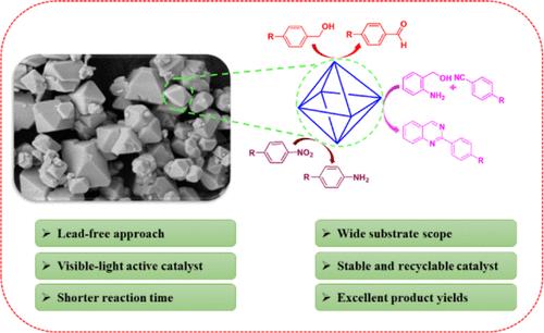 Catalytic Versatility of Lead-Free Cu2+-Doped Cs2AgBiCl6 Double Perovskite in Sustainable Photocatalysis and Quinazoline Synthesis