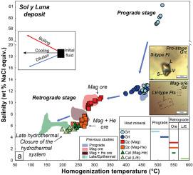 Mineralogy, geochemistry, geochronology, and fluid inclusion constraints of the Concepción del Oro-Mazapil Fe - Cu skarns, central Mexico