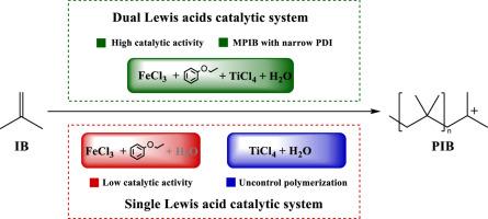 Tuning of isobutylene polymerization by Lewis acid catalytic Systems: Is a duo better than one?