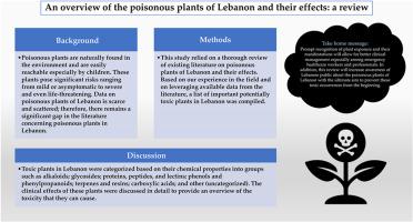 An overview of the poisonous plants of Lebanon and their effects