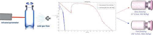 Optimization of continuous spin-freeze-drying: The role of spin-freezing on quality attributes and drying efficiency of a model peptide formulation