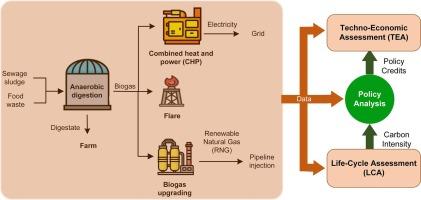 Policy impact on economic and environmental sustainability of anaerobic digestion: Industrial case study Insights