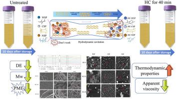 Revealing the dominant role of pectin in regulating the stability of Huyou turbid juice: insights from hydrodynamic cavitation