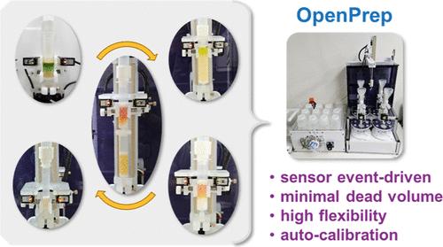 OpenPrep: Sensor Event-driven Open Column Chromatographic Sample Preparation System