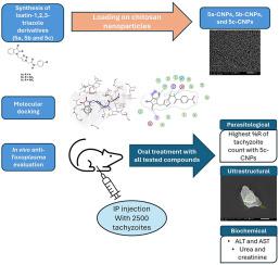 Isatin-1,2,3-triazole derivatives: Synthesis, molecular docking and evaluation against acute experimental toxoplasmosis