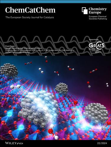 Front Cover: Promoting Effect of Pd Nanoparticles on SrTi0.8Mn0.2O3 in the Reverse Water-Gas Shift Reaction via the Mars–Van Krevelen Mechanism (ChemCatChem 22/2024)