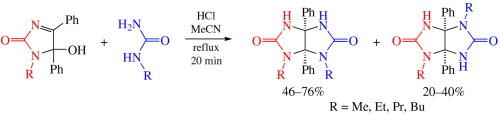 Novel synthesis of 1,6- and 1,4-dialkyl glycolurils and their supramolecular organization