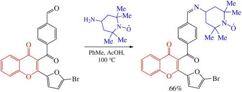 Synthesis, structure and properties of spin-labeled photosensitive chromone derivative