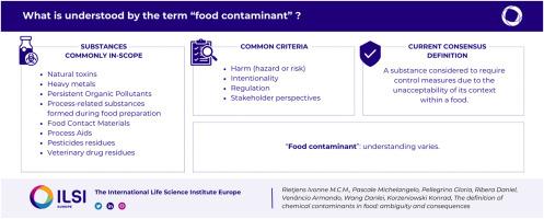 The definition of chemical contaminants in food: Ambiguity and consequences