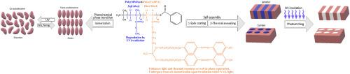 Synthesis, characteristics and thermally induced self-assembly of silicon-based thermo/photo-responsive block copolymers prepared from monomer bearing paired side-chain azo mesogens using RAFT process