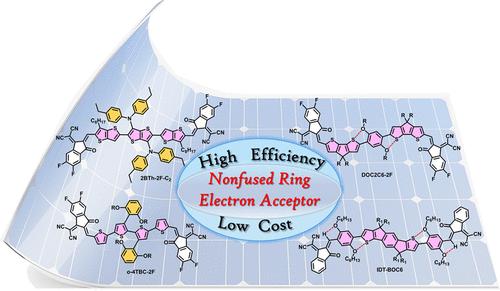 Emergence of Low-Cost and High-Performance Nonfused Ring Electron Acceptors