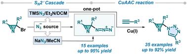 2-Azidoazirines suitable for click chemistry: synthesis of 1-(2H-azirin-2-yl)-1H-1,2,3-triazoles†