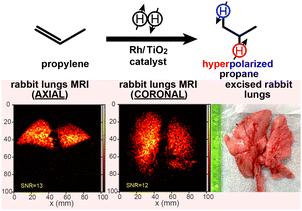 Rapid lung ventilation MRI using parahydrogen-induced polarization of propane gas†