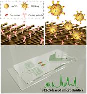 SERS-based pump-free microfluidic chip sensor for highly sensitive competitive immunoassay of cortisol in human sweat†