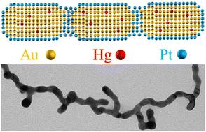 Amalgamation-based AuHgPt nanochains as electrocatalysts for the hydrogen evolution reaction†