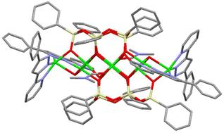 An octanuclear 3-phenyl-5-(2-pyridyl)pyrazolate/phenylsilsesquioxane complex: synthesis, unique structure, and catalytic activity†