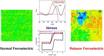 Monte Carlo simulations of the temperature-dependent microstructure evolution of relaxor ferroelectric polymers†