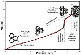 Confined phase behavior of subcritical carbon dioxide in nanoporous media: the effects of pore size and temperature†