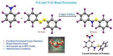 Copper-catalyzed N–H bond chalcogenation of anilines†