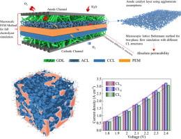 Lattice Boltzmann study of water transport in stochastic porous catalyst layer towards enhanced PEMWE performance