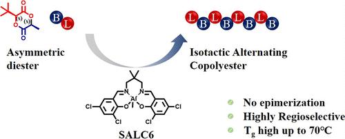 Highly Regioselective Ring-Opening Polymerization of an Asymmetric Diester