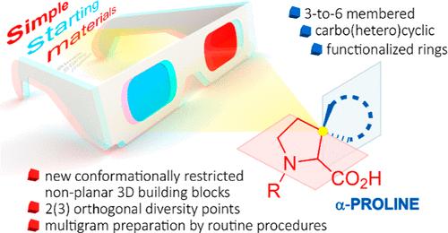 Multigram Synthesis of 3,3-Spiro-α-prolines