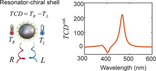 Nanophotonic-Enhanced Thermal Circular Dichroism for Chiral Sensing