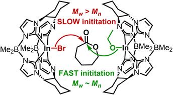 Ring-opening polymerization of ε-caprolactone with a macrocyclic tetracarbene indium complex